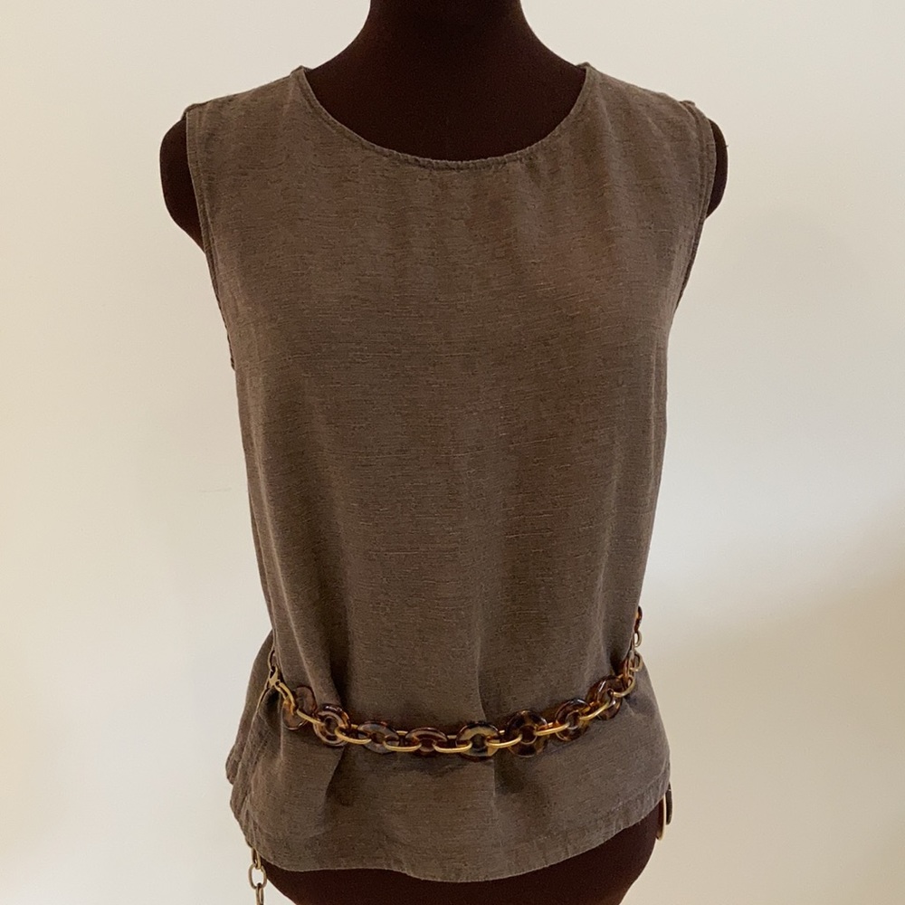 Provence d’amour tank top silk linen blend large